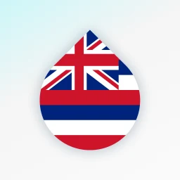 Icono de Drops Aprendizaje Idioma Hawai